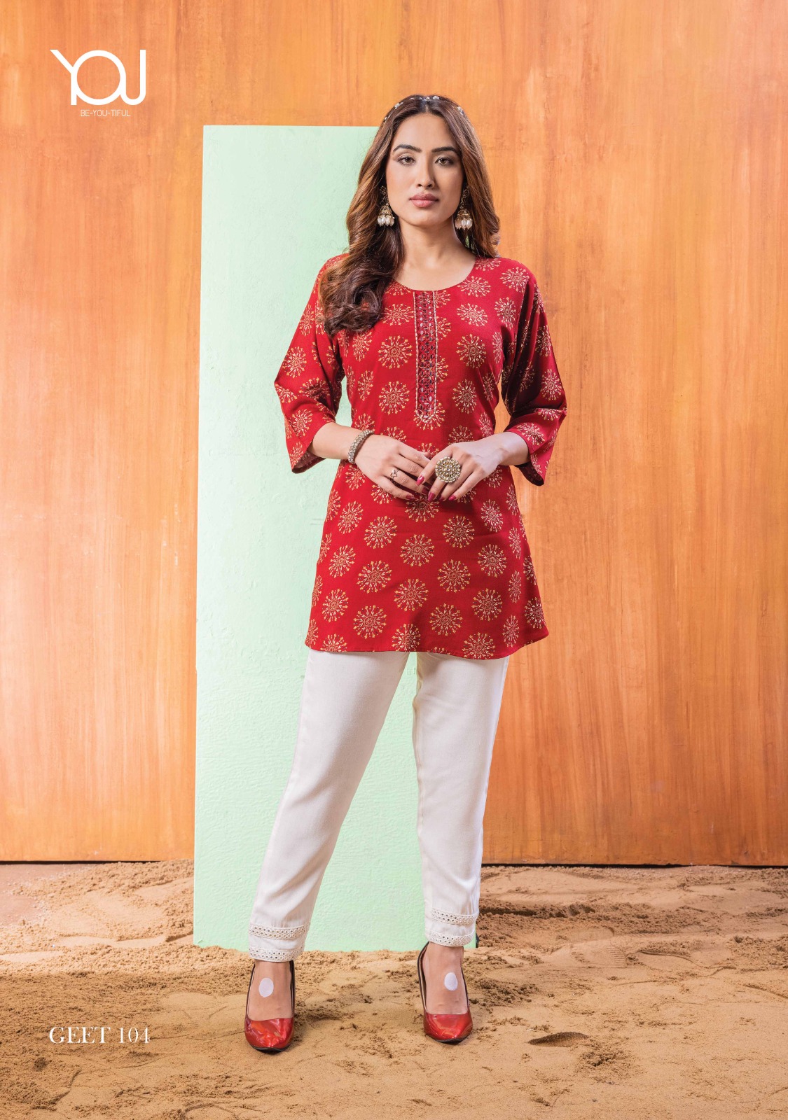 Fancy short kurti design hotsell